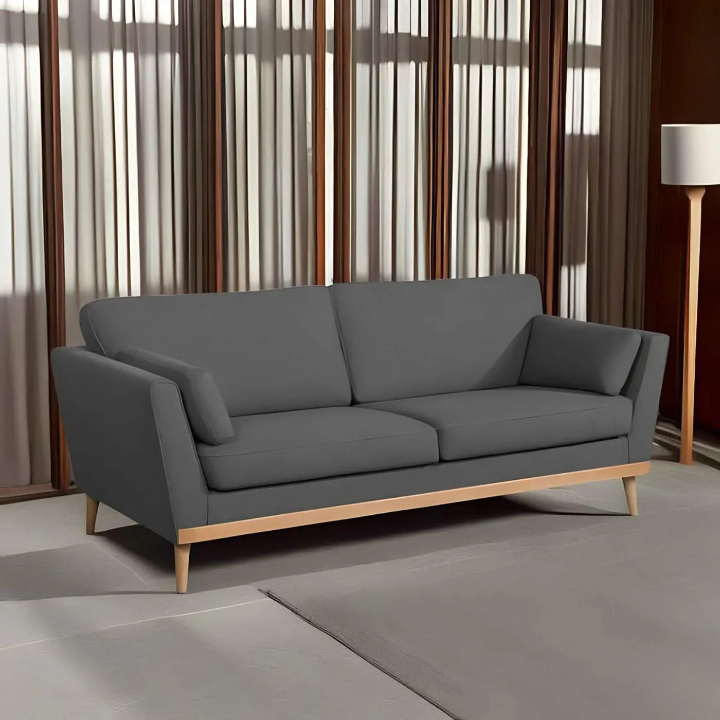 تسوق الأن من هومكس كنبة خشب زان 200*80*90 سم - HOM171 بأفضل سعر وأفضل جودة