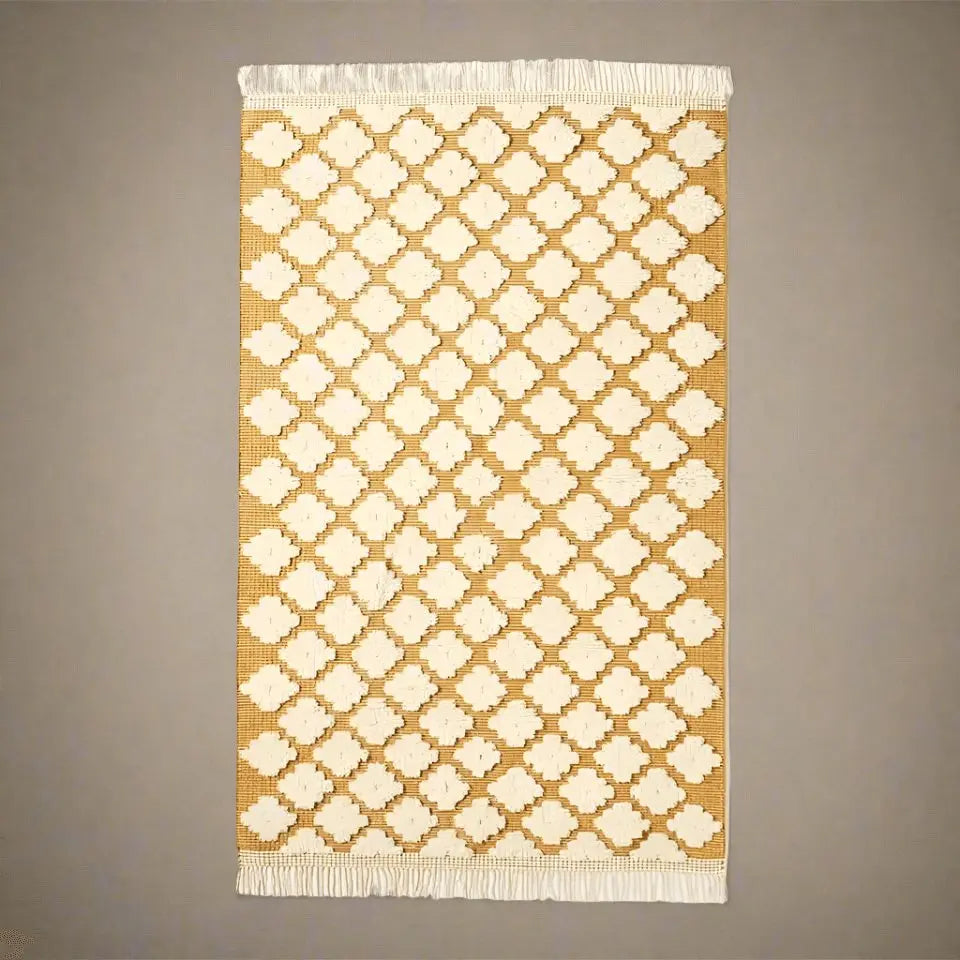 سجادة صوف بيج 200*300 سم - LUS202 - Homix