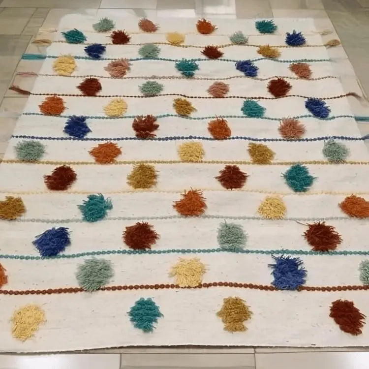 سجادة صوف بيج 200*300 سم - LUS208 - Homix