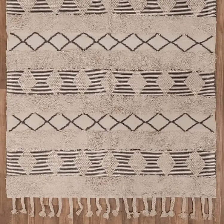 سجادة صوف بيج 200*300 سم - LUS210 - Homix