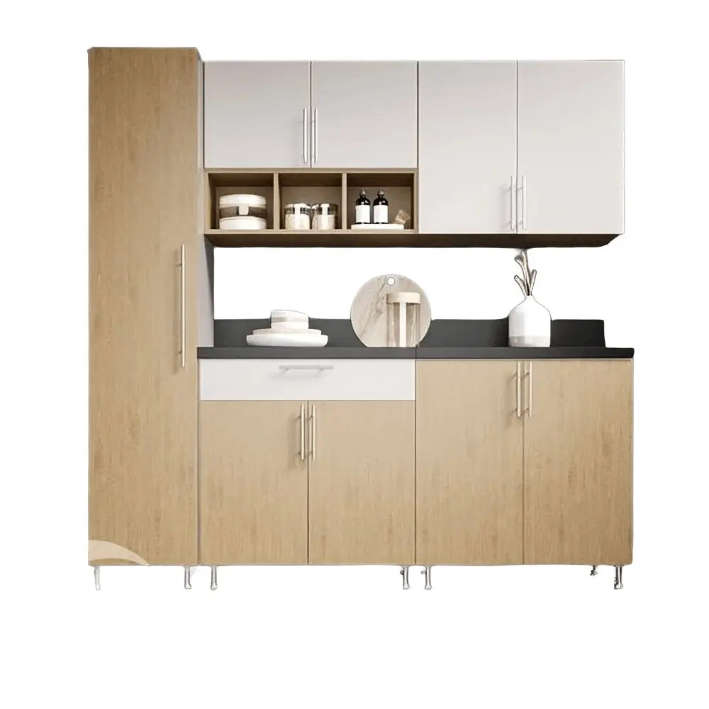 مطبخ ام دي اف 200*50*200 سم - HOR26 - Homix