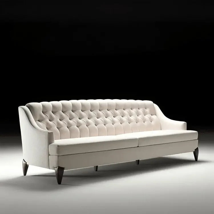 كنبة كابتونيه زان أحمر 200*80*100 سم - KAR32 - Homix