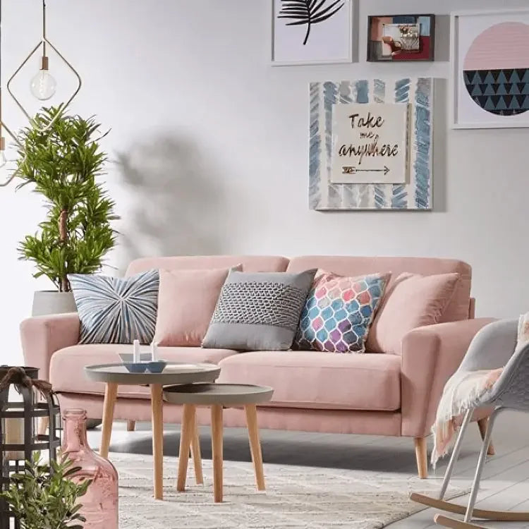 كنبة خشب زان أحمر 200*80*80 سم - KAR51 - Homix