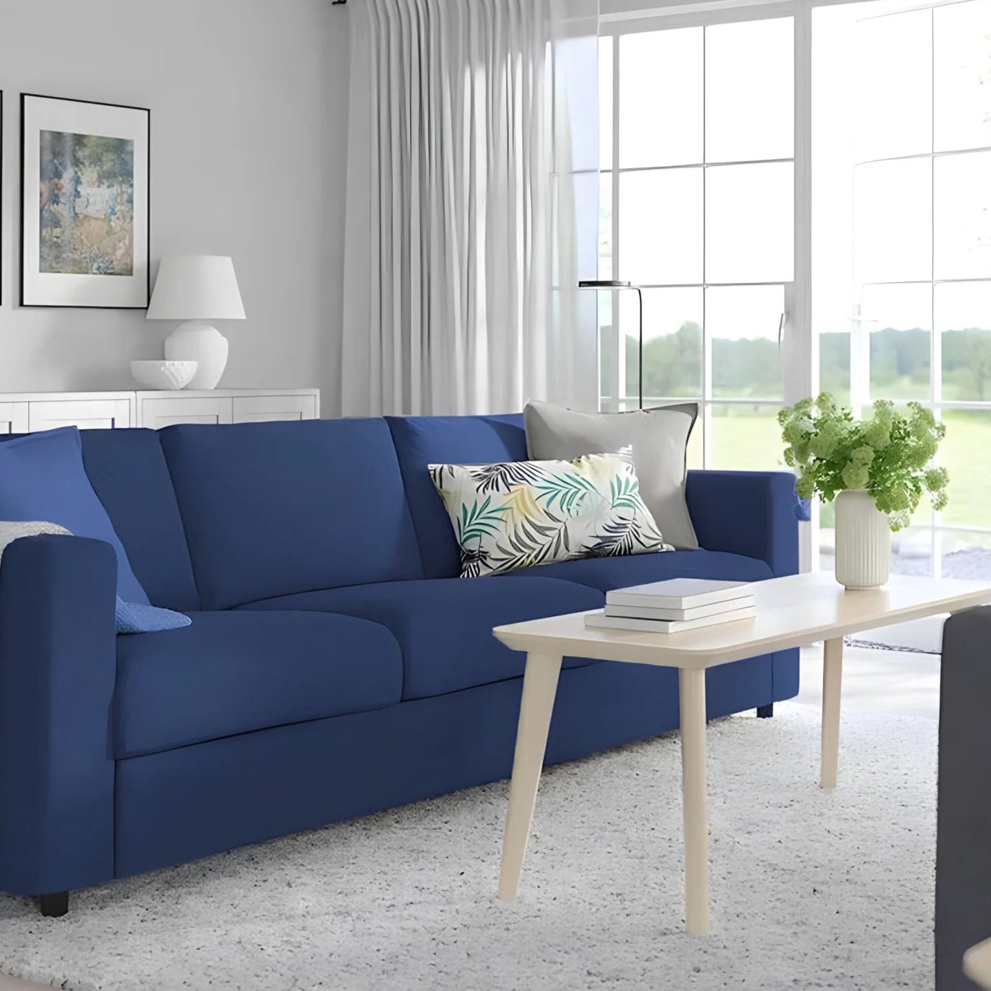 كنبة خشب زان، 200*80*80 سم