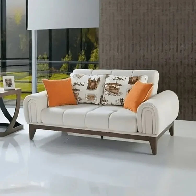 كنبة خشب زان أحمر 200*80*85 سم - KAR60 - Homix