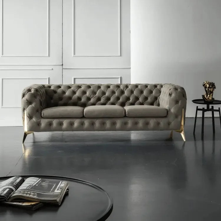 كنبة كابتونيه ثلاثيه 220*80*80 سم - KAR49 - Homix