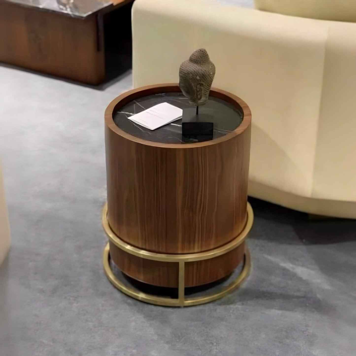 ترابيزة جانبية ام دي اف 45*60 سم - GAN23 Elegant