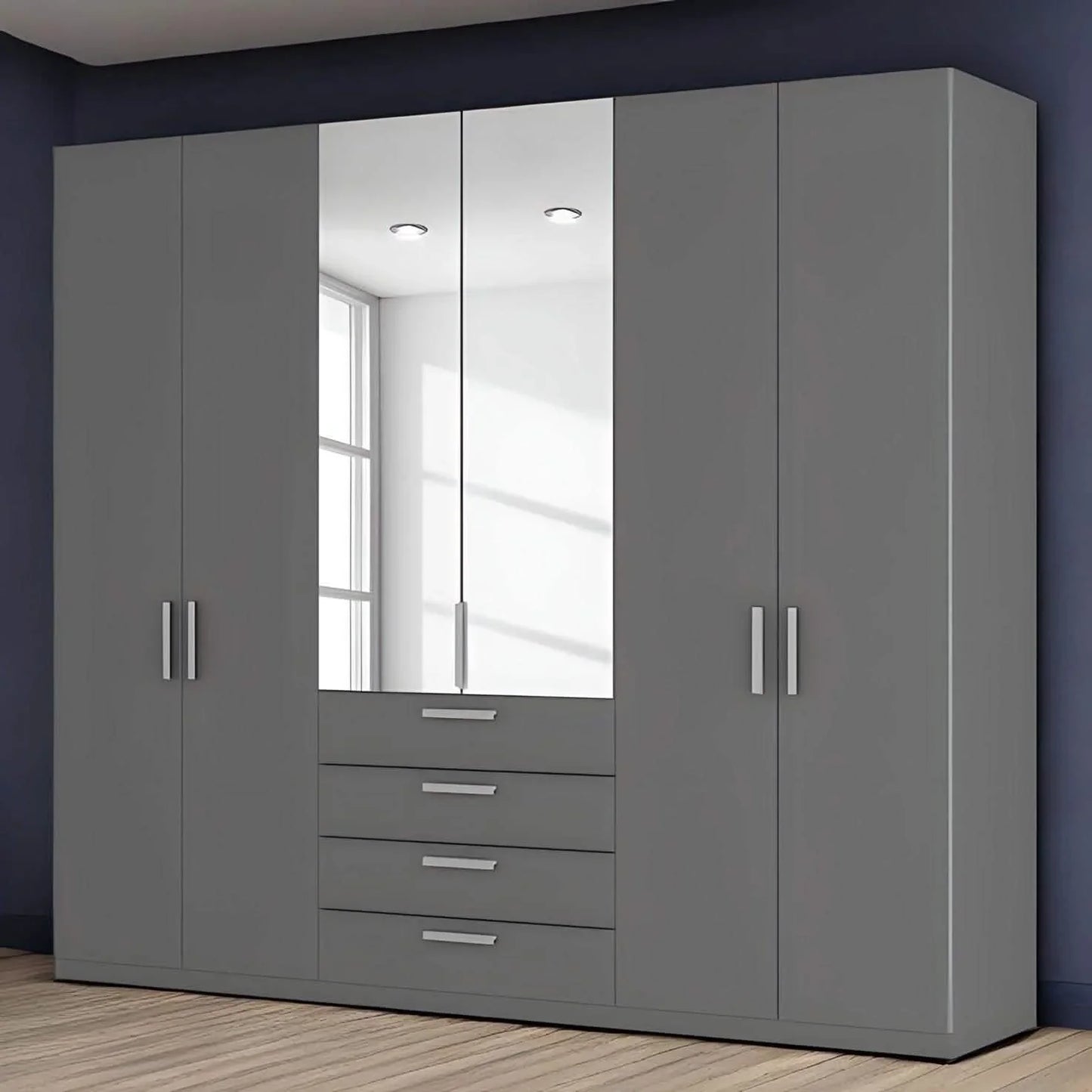 دولاب خشب ام دي اف، 240*60*240 سم