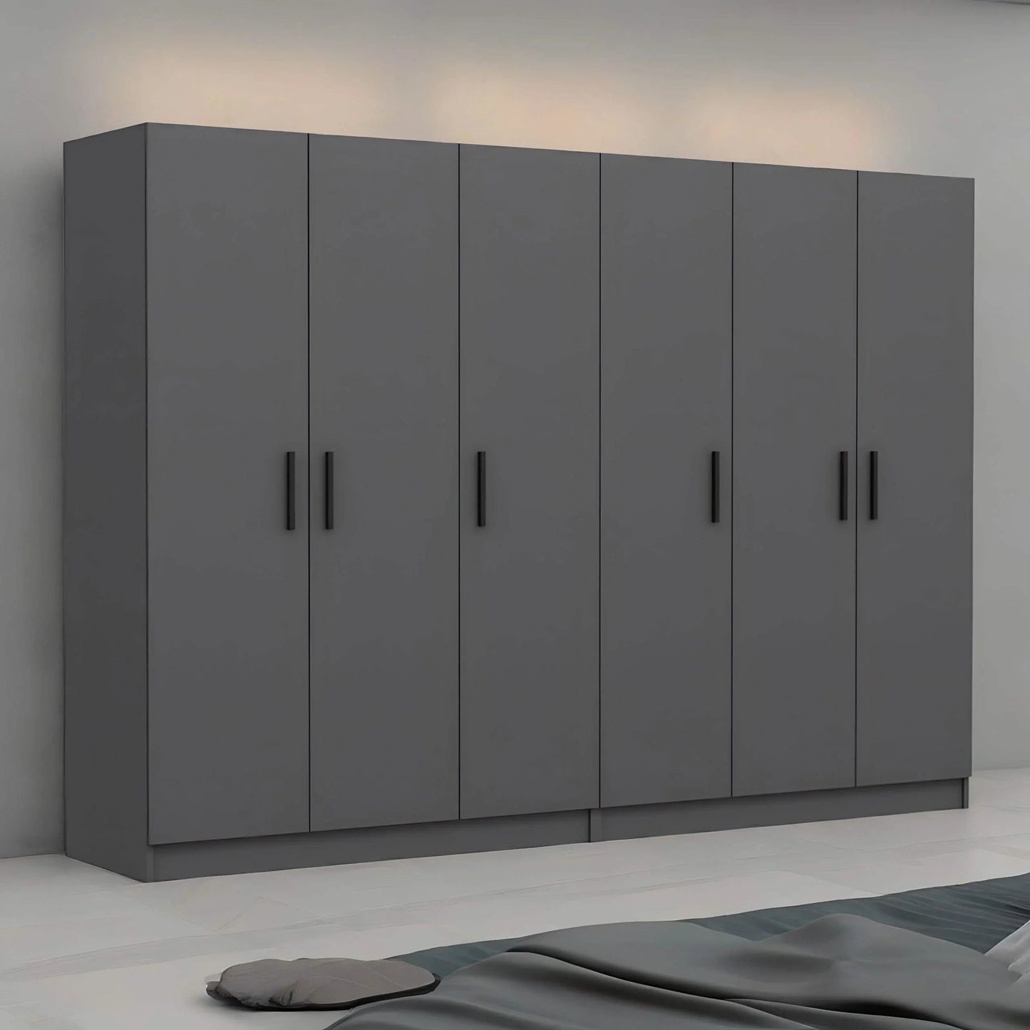 دولاب خشب ام دي اف، 240*60*240 سم