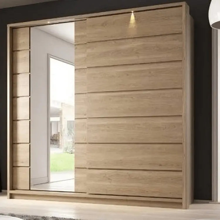 دولاب خشب كونتر 240*60*220*230 سم - DER102 - Homix