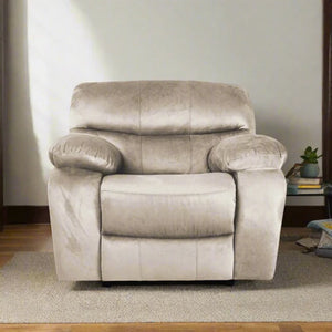 كرسي استرخاء ليزي بوي خشب زان، 100*90*105 سم - بيج