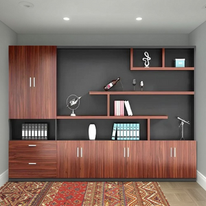 وحدة تخزين مكتبية خشب ام دي اف، 240*40*200 سم
