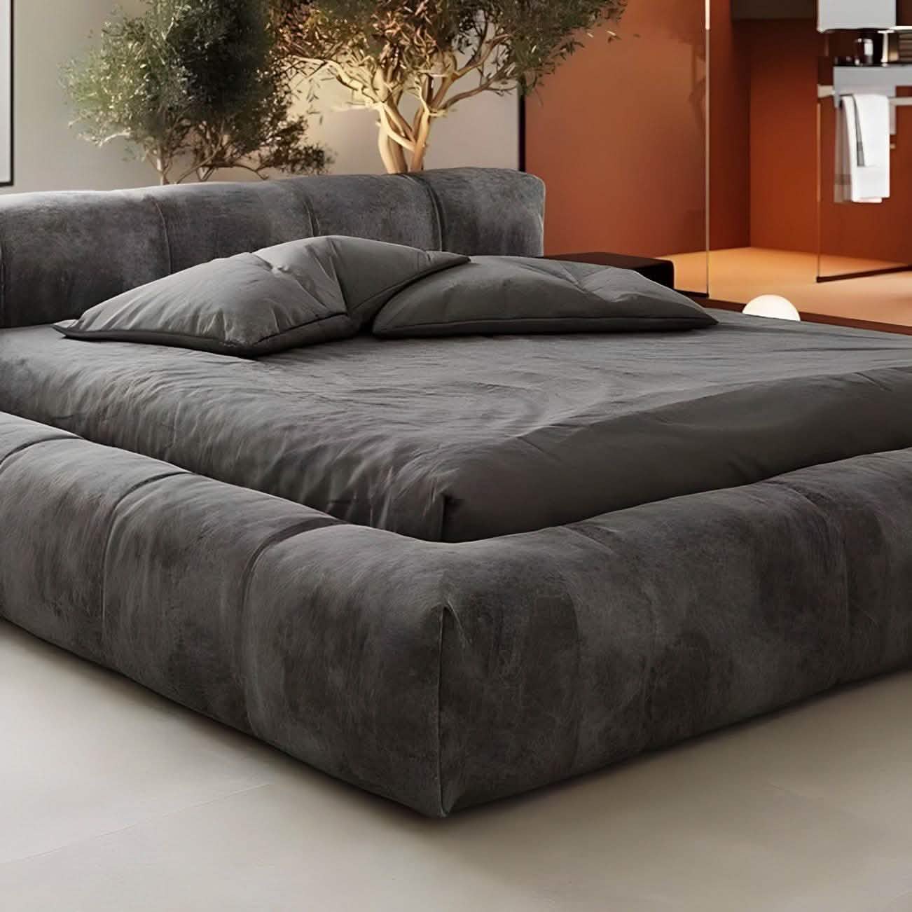 سرير خشب كونتر و موسكي متعدد المقاسات - IST29 High Style