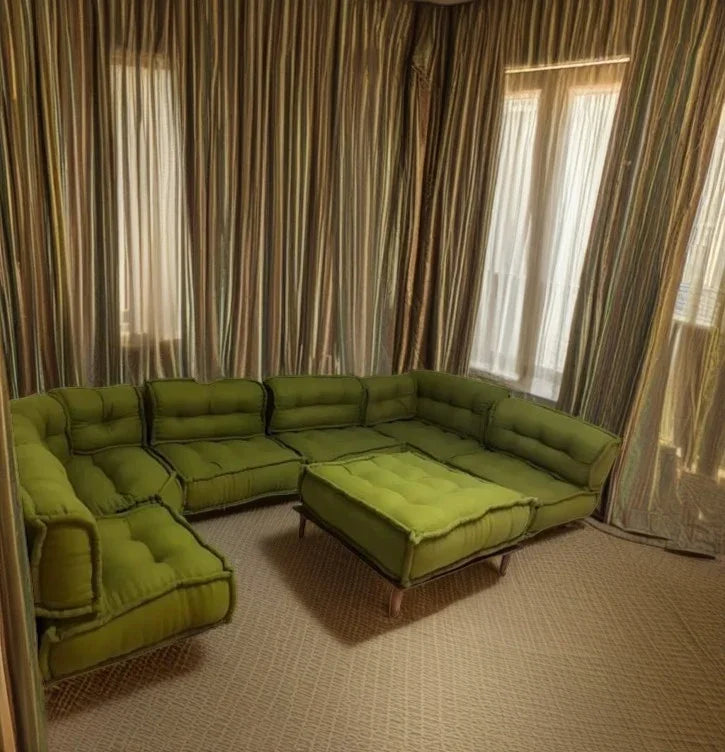 قاعده عربي مع بوف 300*200*70*60 سم - LUS246