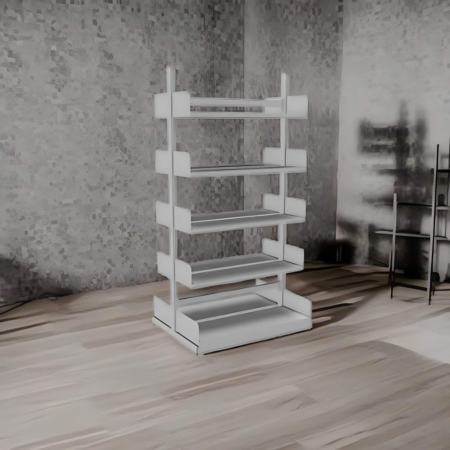 وحدة أرفف معدنية، 90*50*150 سم