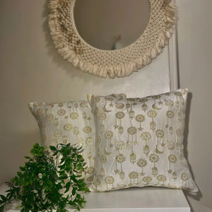 طقم كوشن رمضانية قماش، 40*40 سم - قطعتين