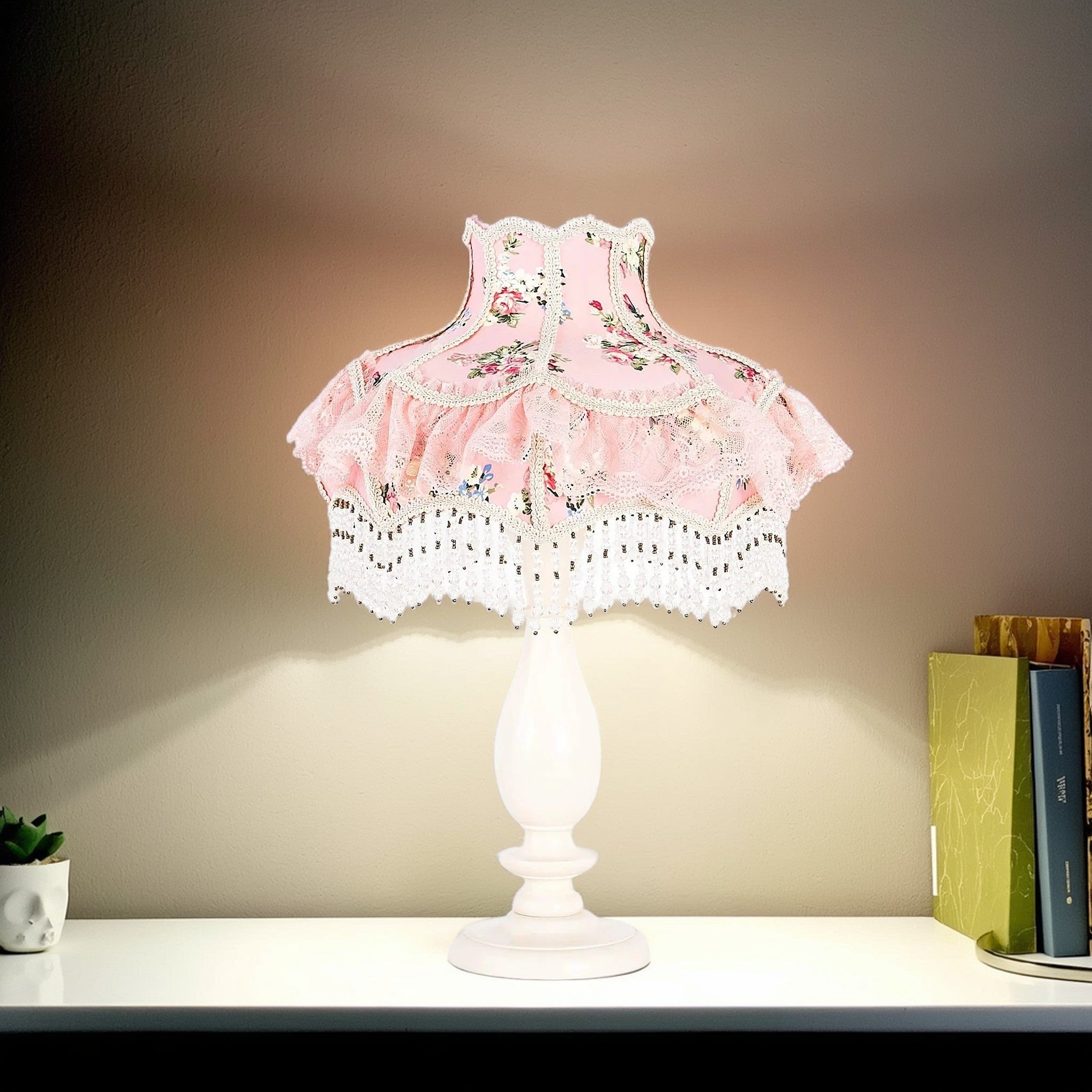 أباجورة خشب زان، 30*50 سم