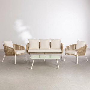 طقم خارجي ستيل ودوبار، 4 قطع - صورة 2