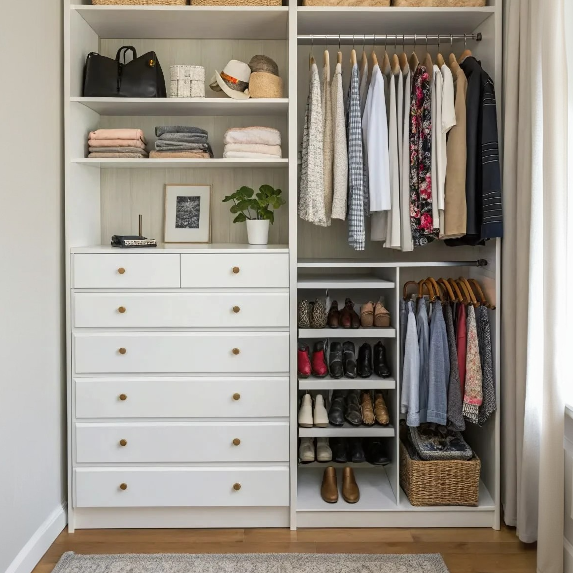 MDF dressing table, 160x50x240 cm
