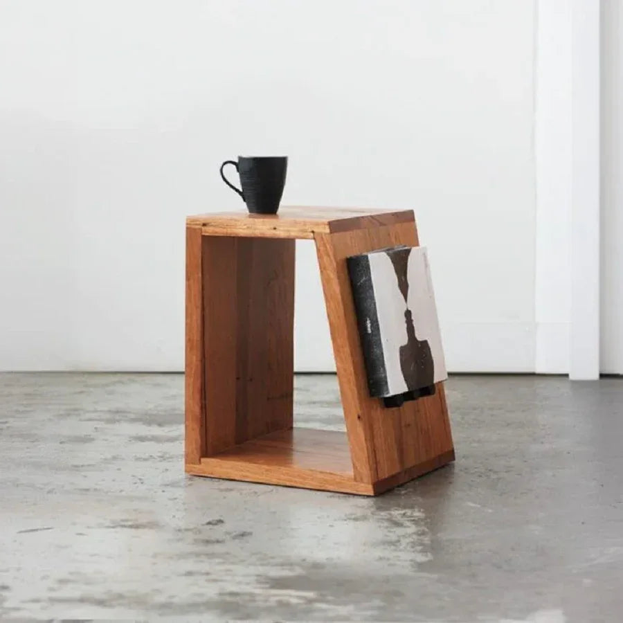 ترابيزة جانبية خشب موسكي، 30*30*50 سم