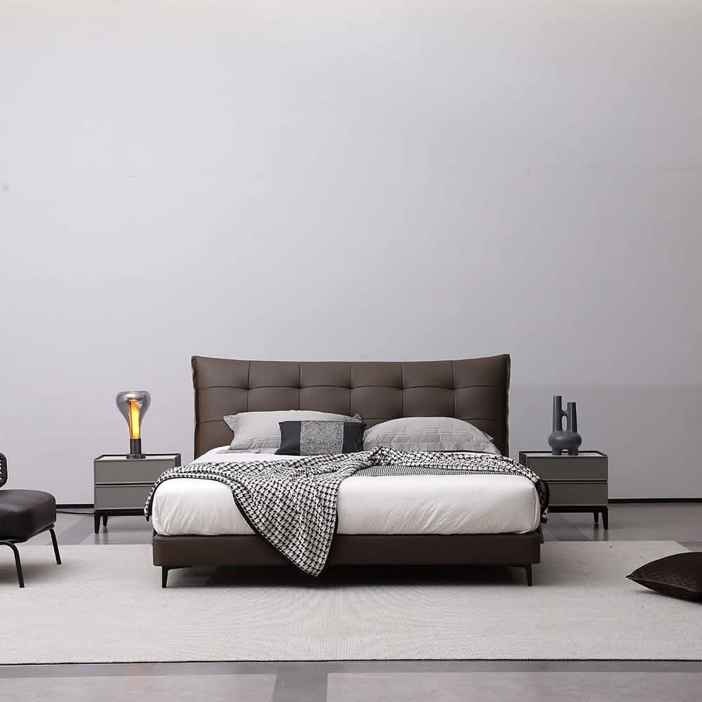 سرير خشب كونتر و موسكي متعدد المقاسات - IST36 High Style