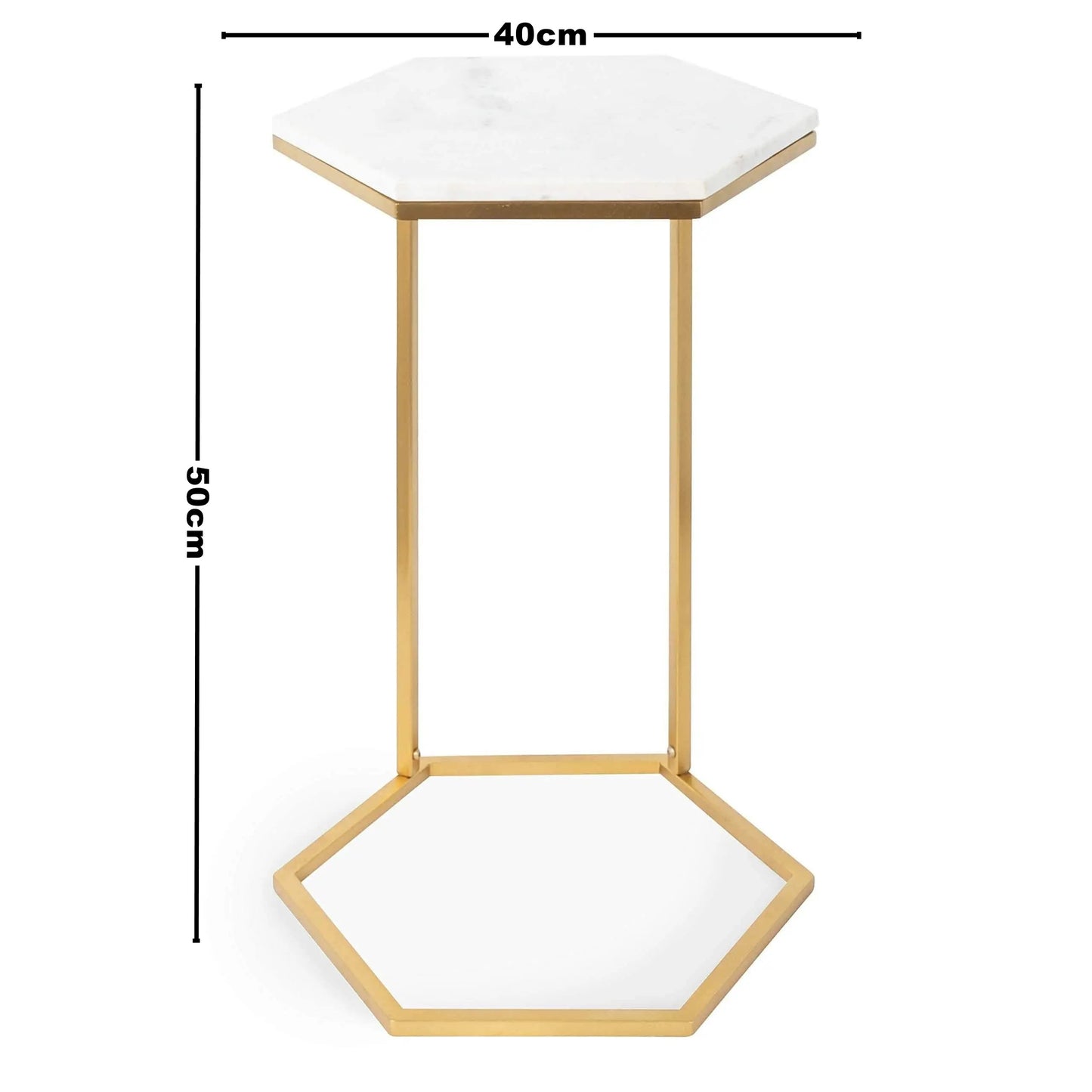 ترابيزة جانبية معدن 40*40*50 سم - CH339
