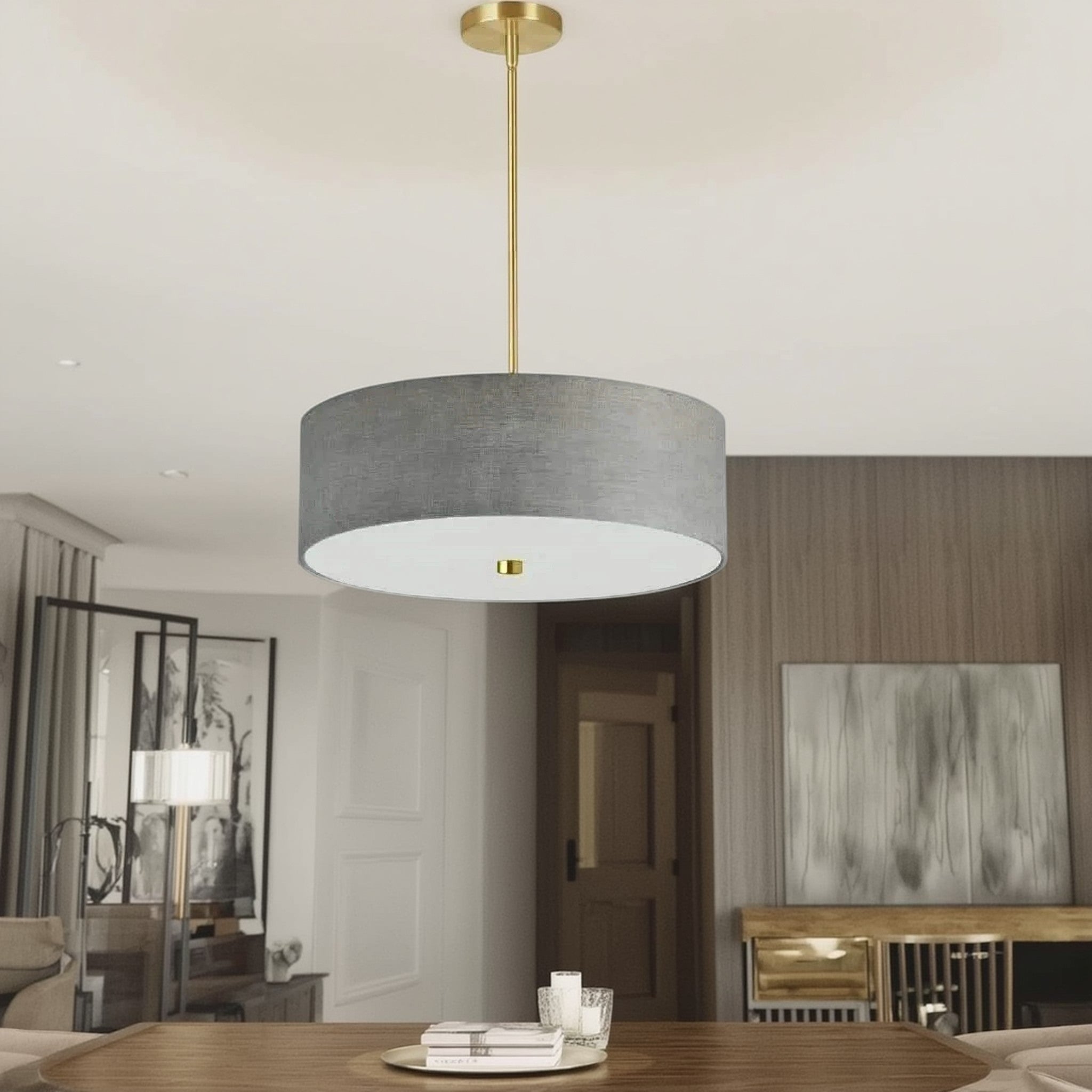 نجفة معدن، 50*65 سم