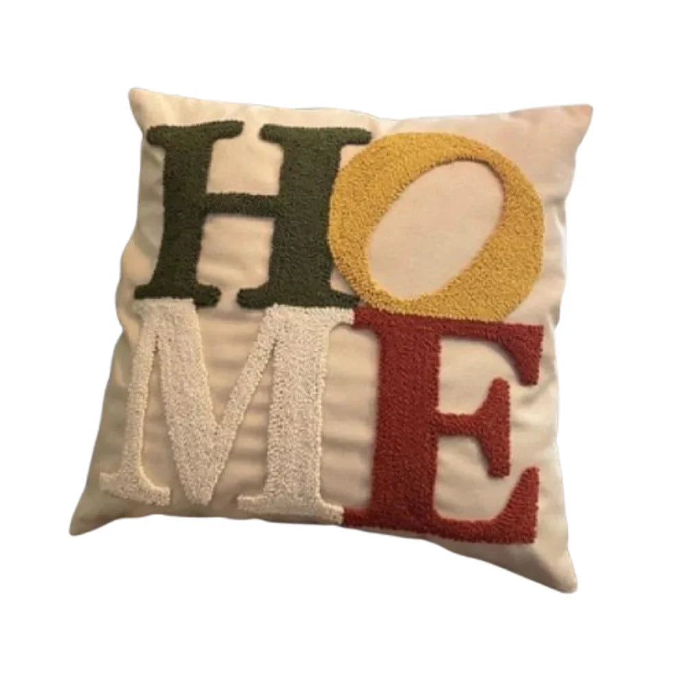 كوشن مكرمية قطن، 40*40 سم