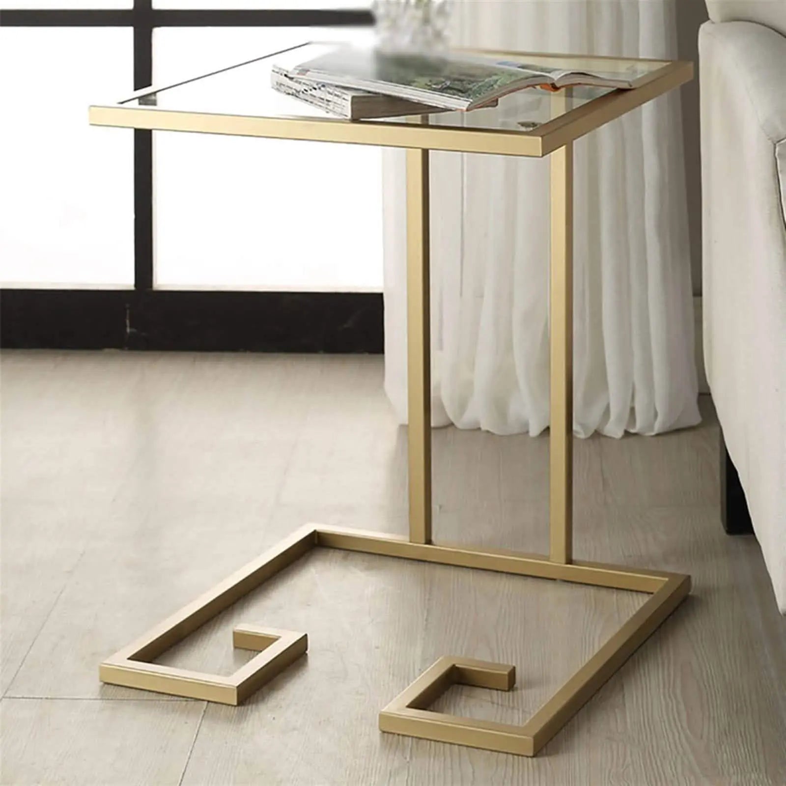 تسوق الأن من هومكس ترابيزة جانبية معدن 45*45*50 سم - CH362 بأفضل سعر وأفضل جودة