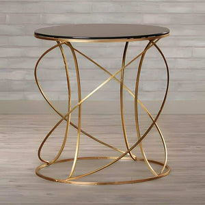 ترابيزة جانبية زجاج 50*65 سم - RON60 Royal Iron