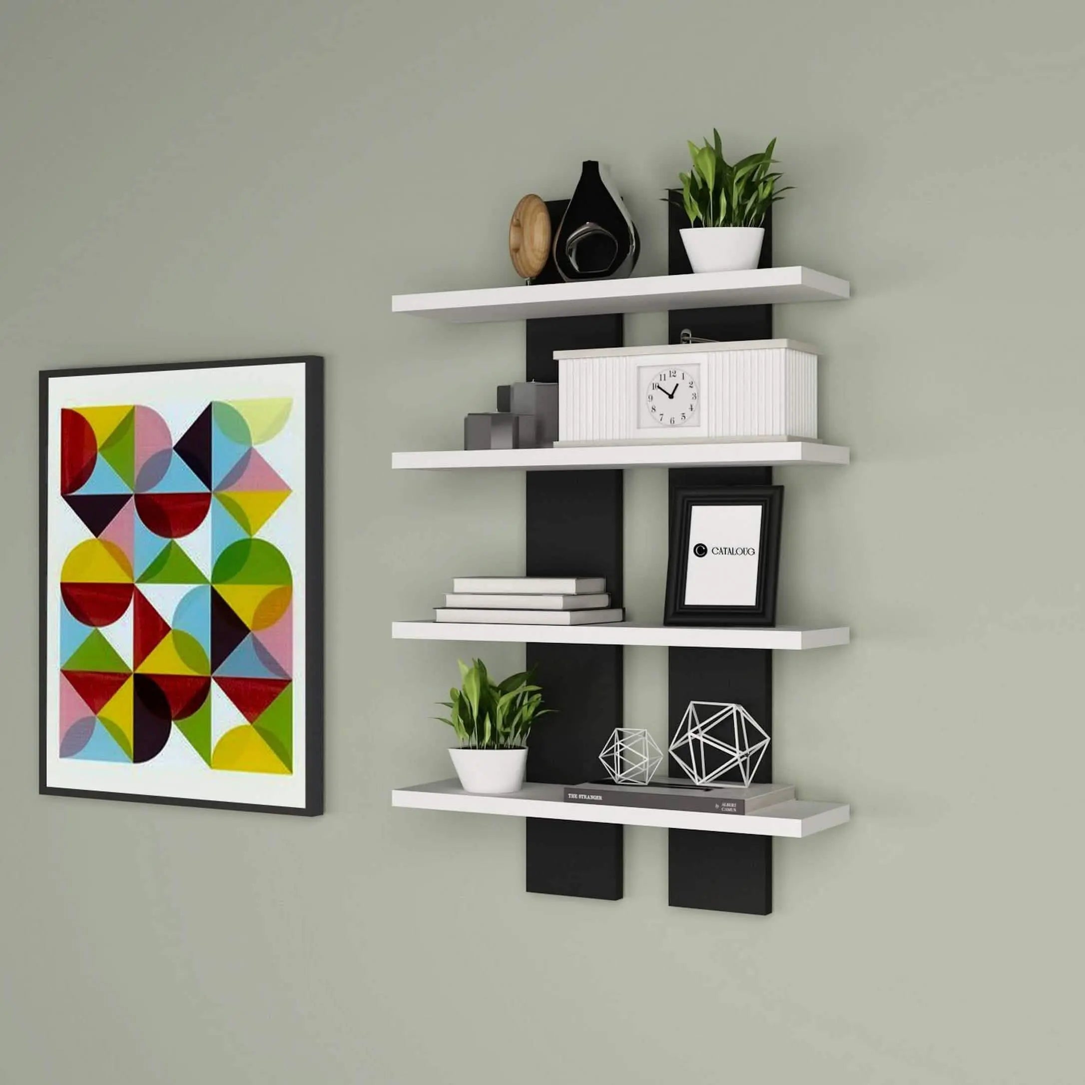 رف ام دي اف، 50*15*80 سم