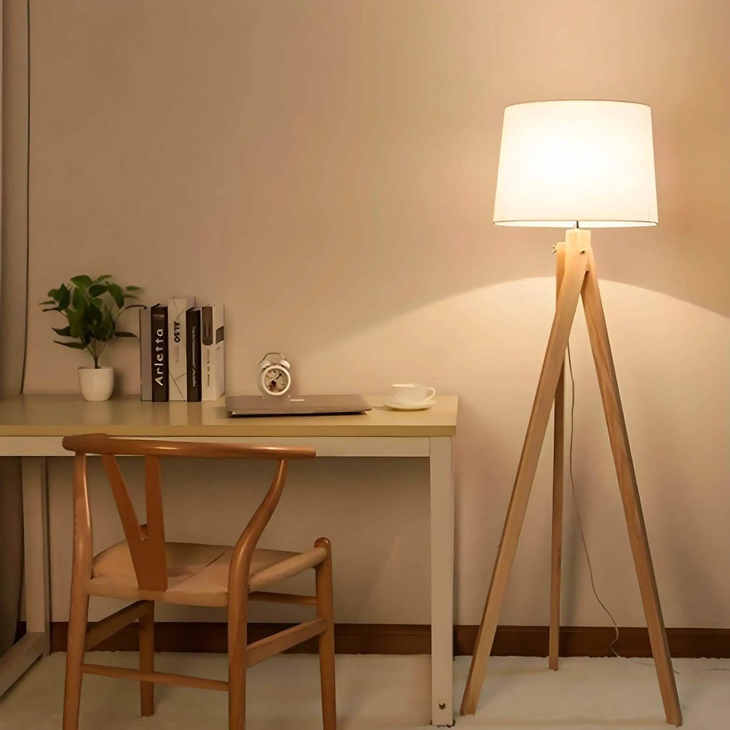 أباجورة أرضية خشب 50*165 سم - YLG295 Y-Lights
