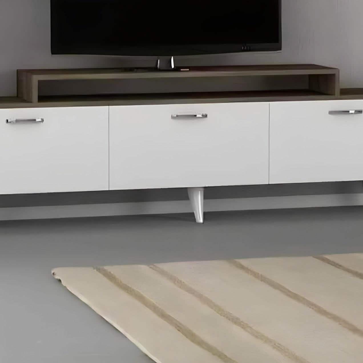 ترابيزة تليفزيون ام دي اف 160*30*45 سم - BAL28 El Batal Furniture