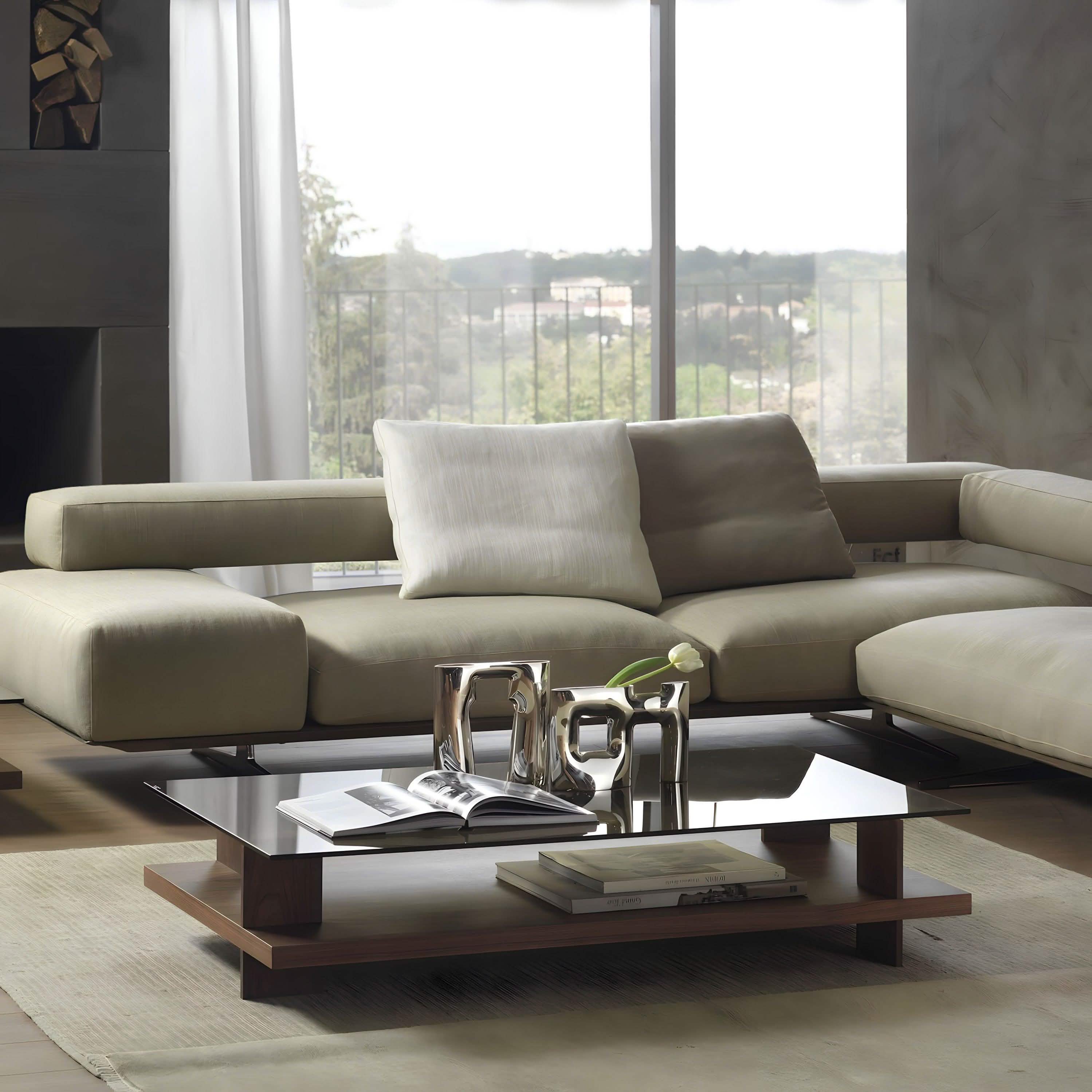 ترابيزة قهوة 90*50*42 سم - BAL92 El Batal Furniture
