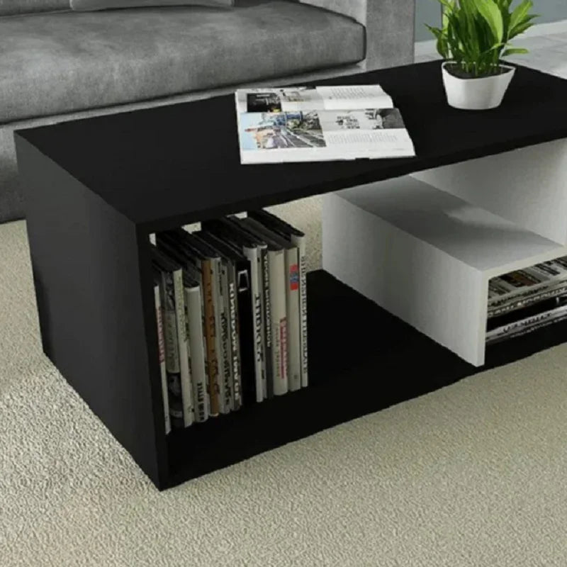 ترابيزة قهوة ام دي اف، 100*50*40 سم