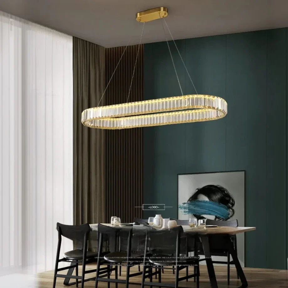 نجفة ستيل، 22*60 سم- ذهبي