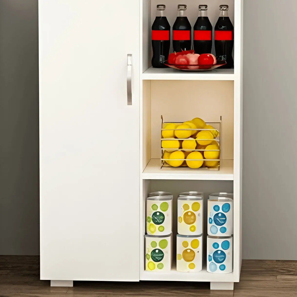 وحدة تخزين ام دي اف 60*30*125 سم - CLG15 - Homix