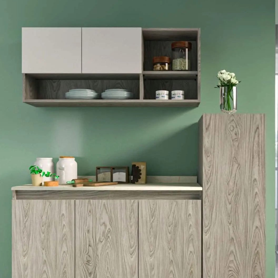 مطبخ خشب ام دي اف، 3 قطع