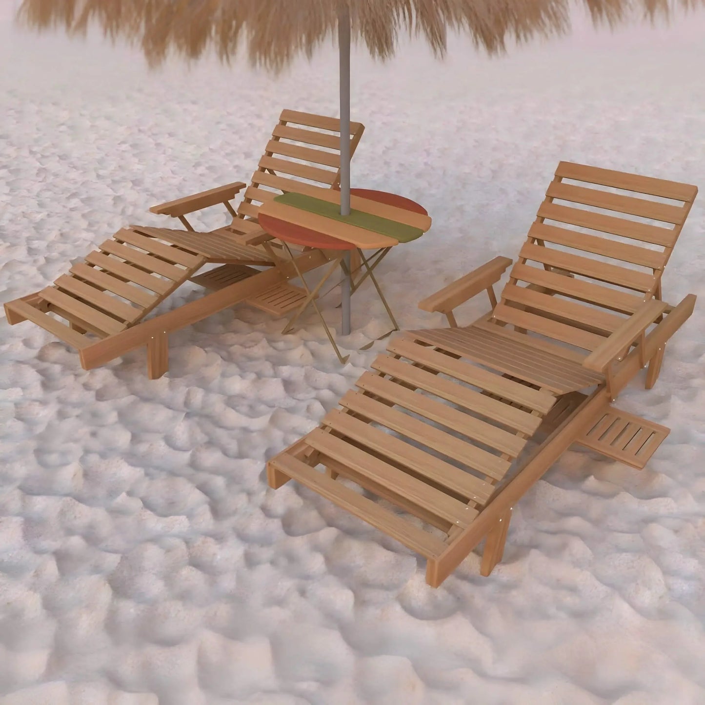 تسوق الأن من هومكس شيزلونج خشب زان أحمر 65*200*35 سم - MAR9 بأفضل سعر وأفضل جودة