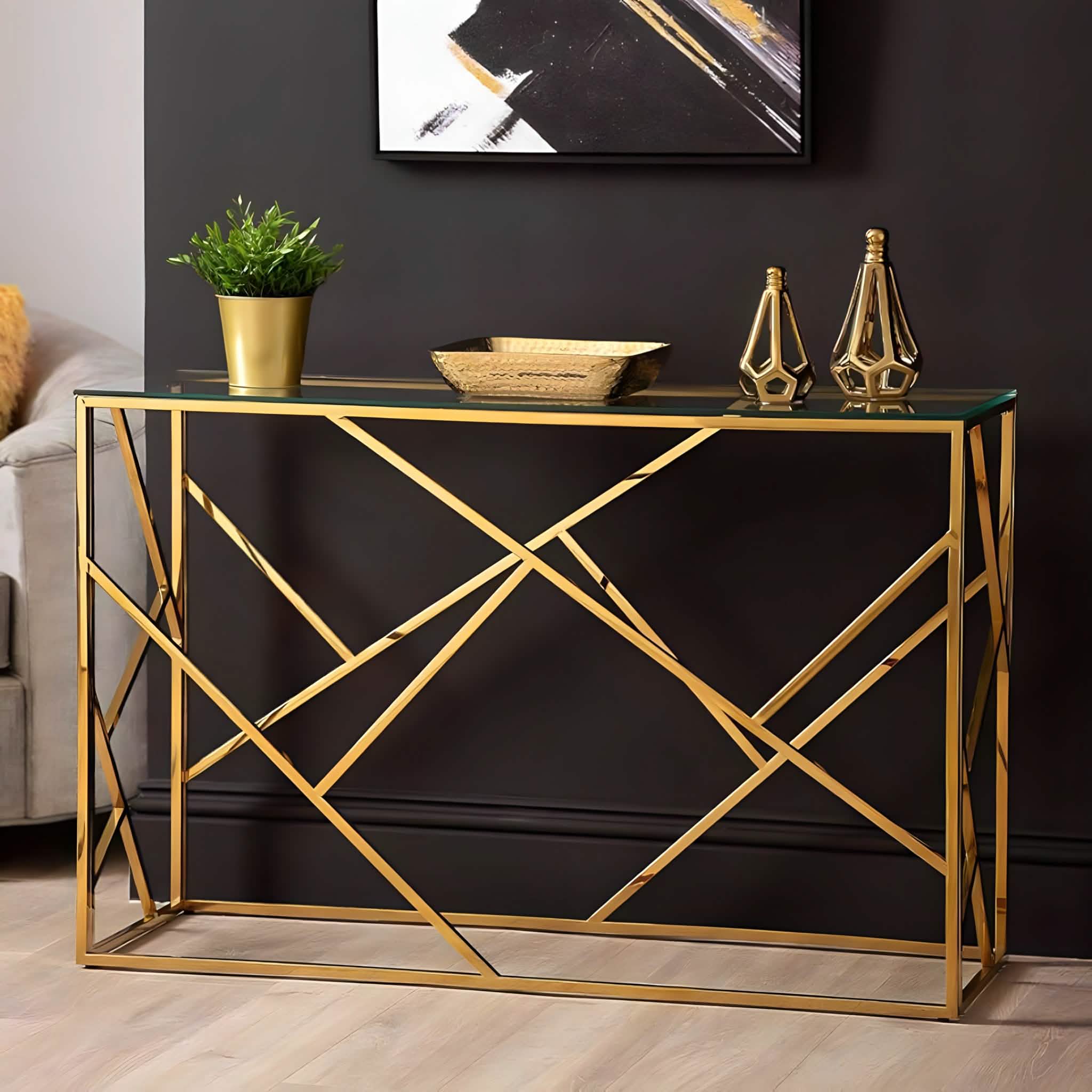 كونسول ستيل، 120*35*90 سم