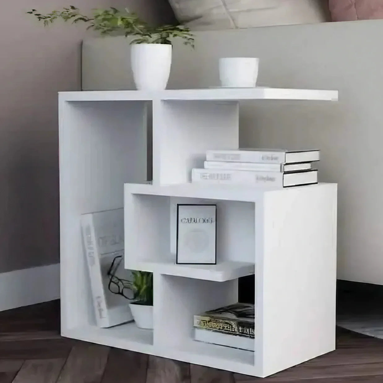 ترابيزة جانبية ام دي اف، 50*25*50 سم