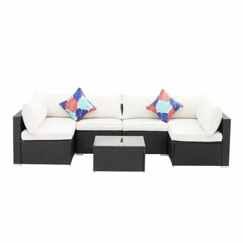 طقم خارجي معدن و راتان - OSR53 Oscar Rattan