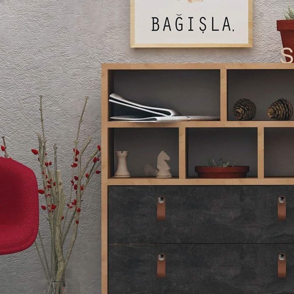 تسوق الأن من هومكس  وحدة تخزين ام دي اف 70*40*90 سم - CLG693 بأفضل سعر وأفضل جودة