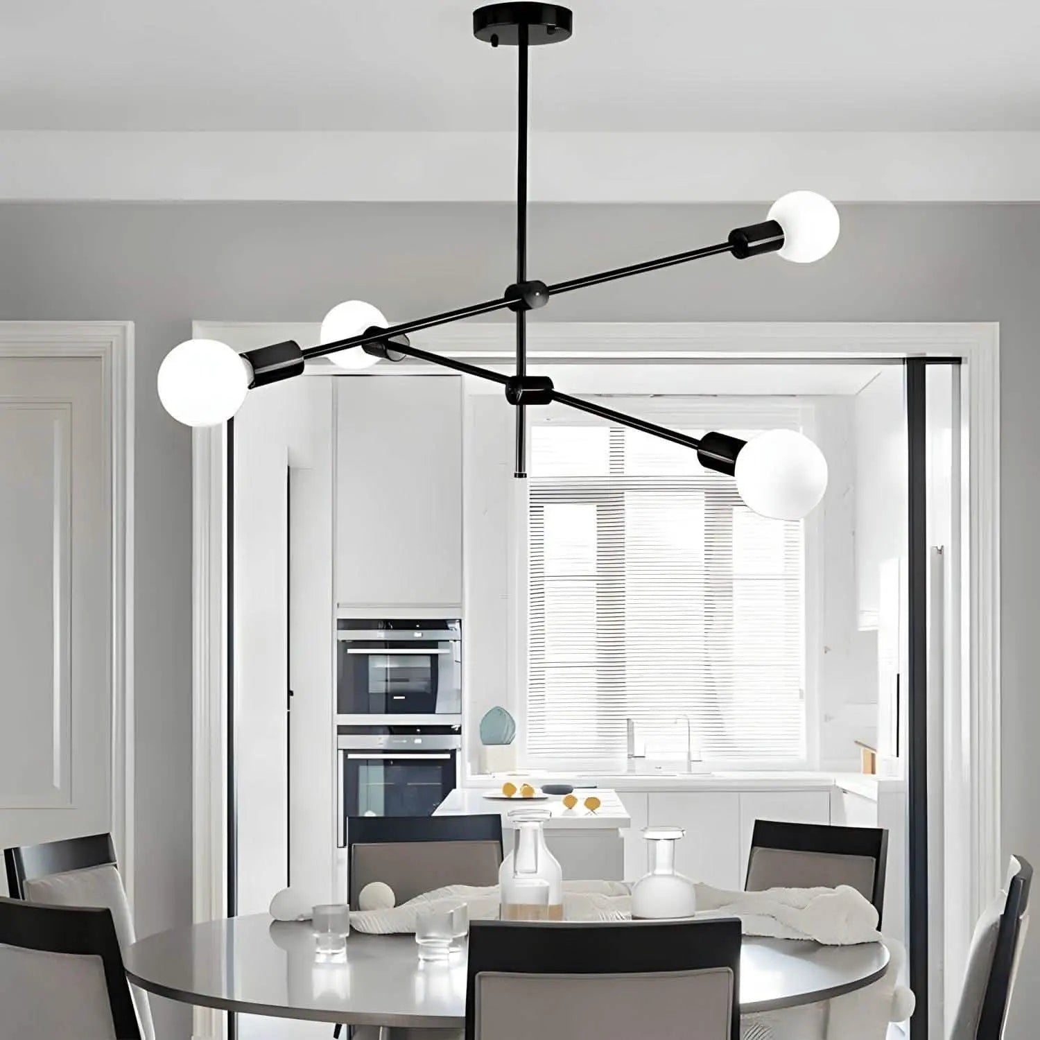 نجفة معدن، 70*70 سم