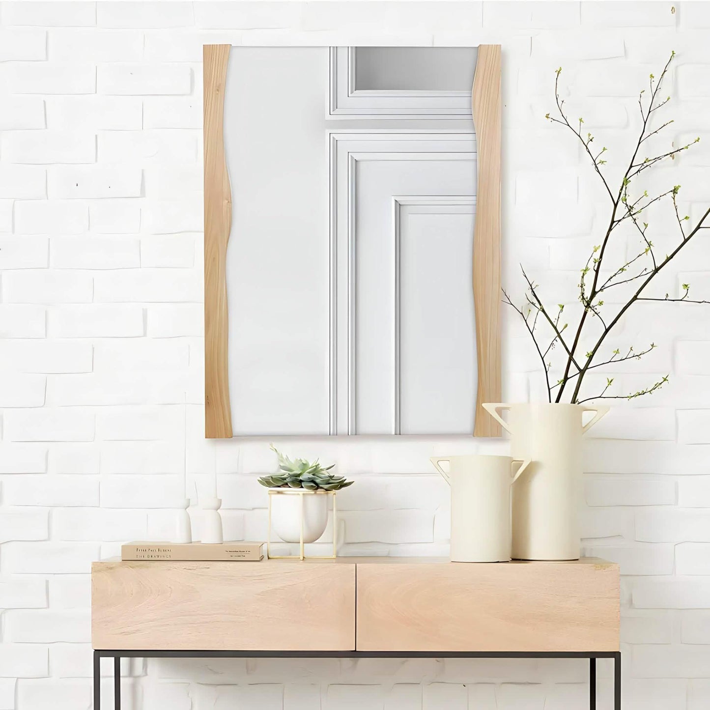 مرايا حائط زان، 60*120 سم