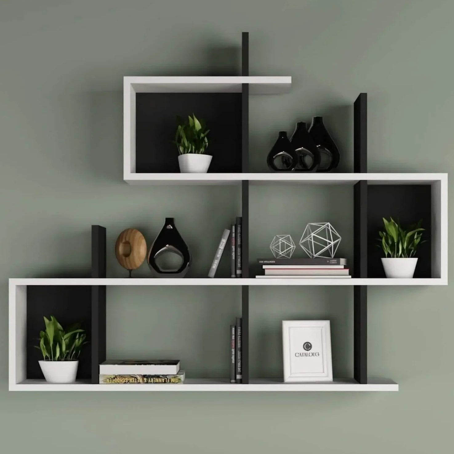 وحدة أرفف ام دي اف، 120*15*100 سم