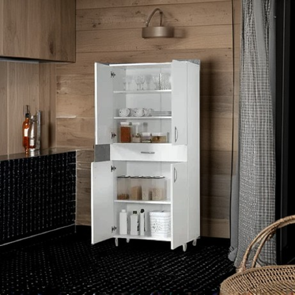 وحدة تخزين خشب ام دي اف، 77*38*180 سم