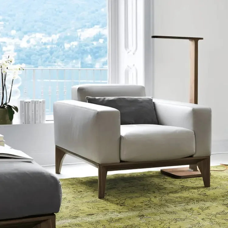 كرسي خشب زان أحمر 75*75*80 سم - KAR18 - Homix