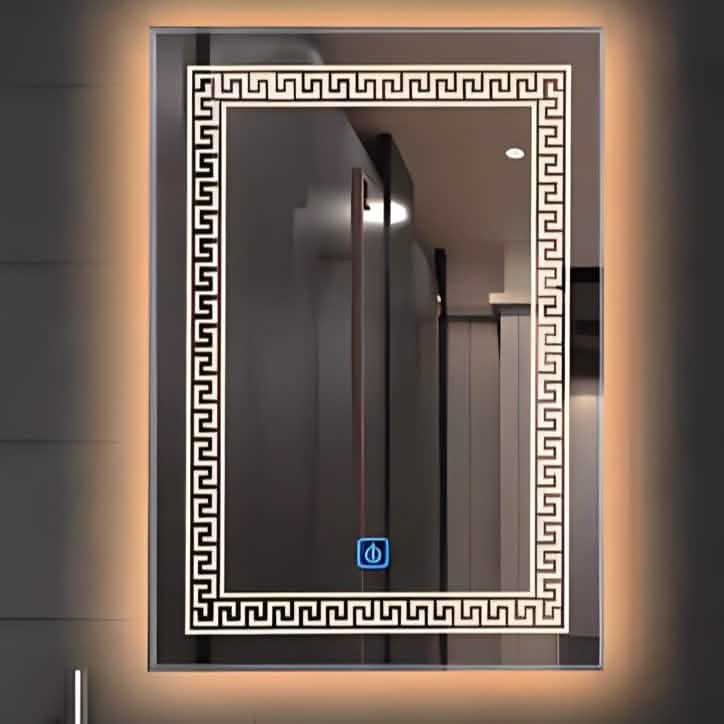 مرايا حمام 80*60 سم - NOR19 Noor Mirror