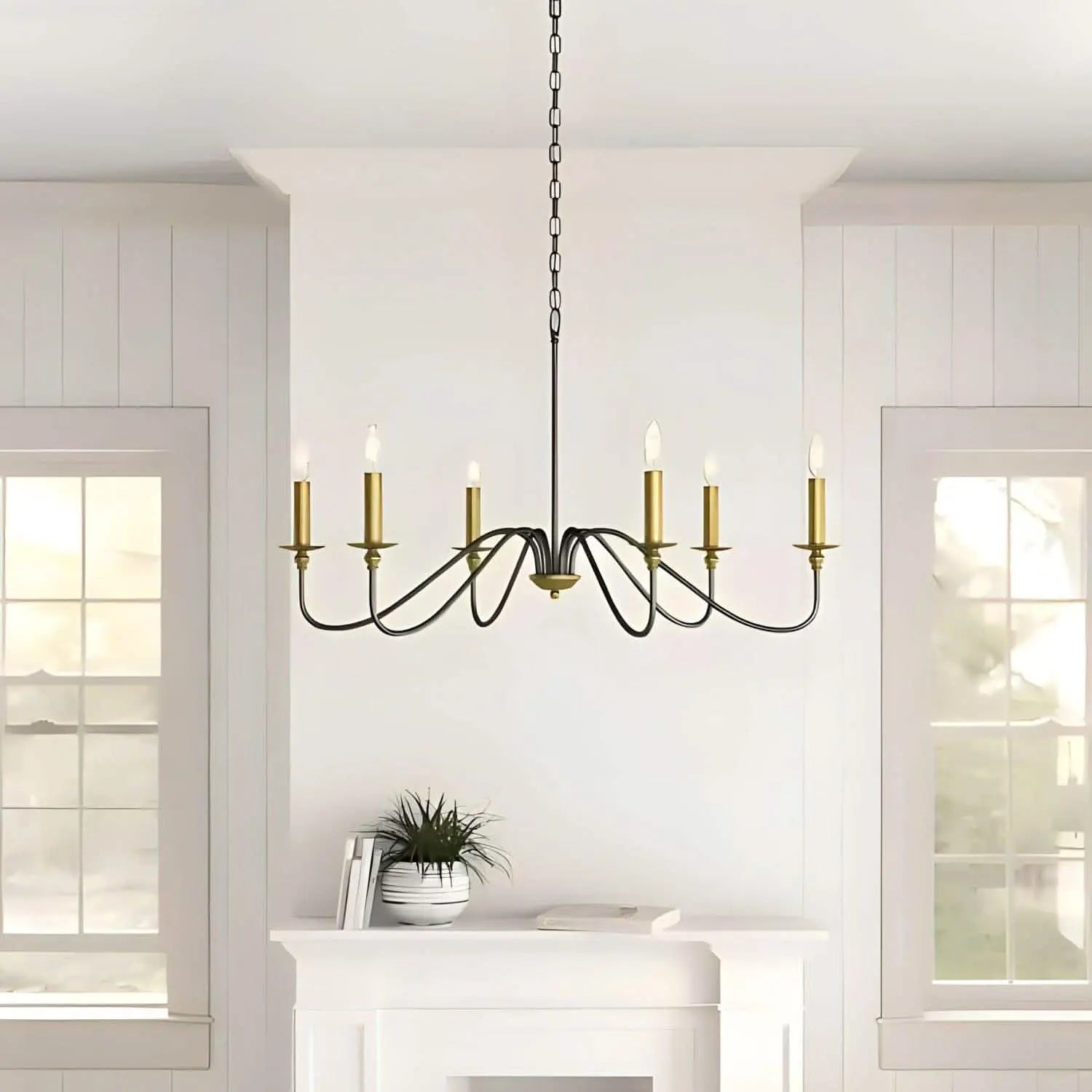 نجفة معدن، 115*76 سم